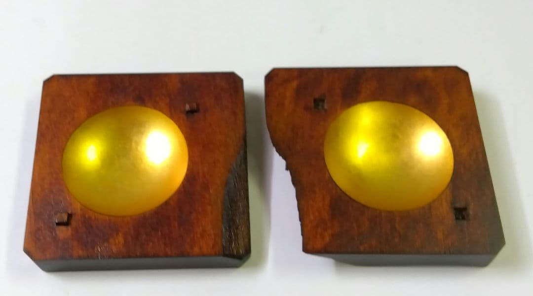 茶道具 香合 屋久杉 福田行貞 14代 駒沢利斎 下職