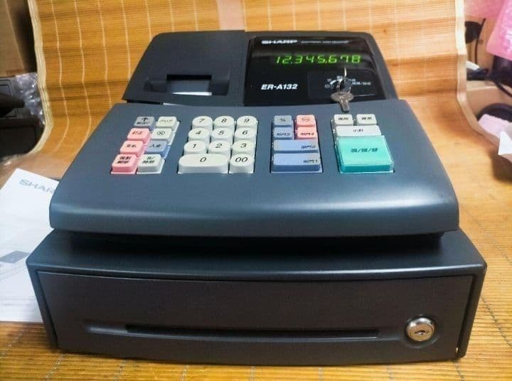 シャープレジスター　ER-A132　簡単便利特殊　送料込　653000