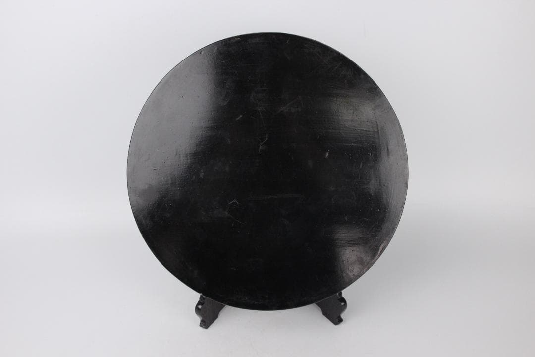 李朝　古朝鮮 朝鮮美術 李朝 螺鈿細工 嵌木造 蓋物　　蓋物 EY11-11