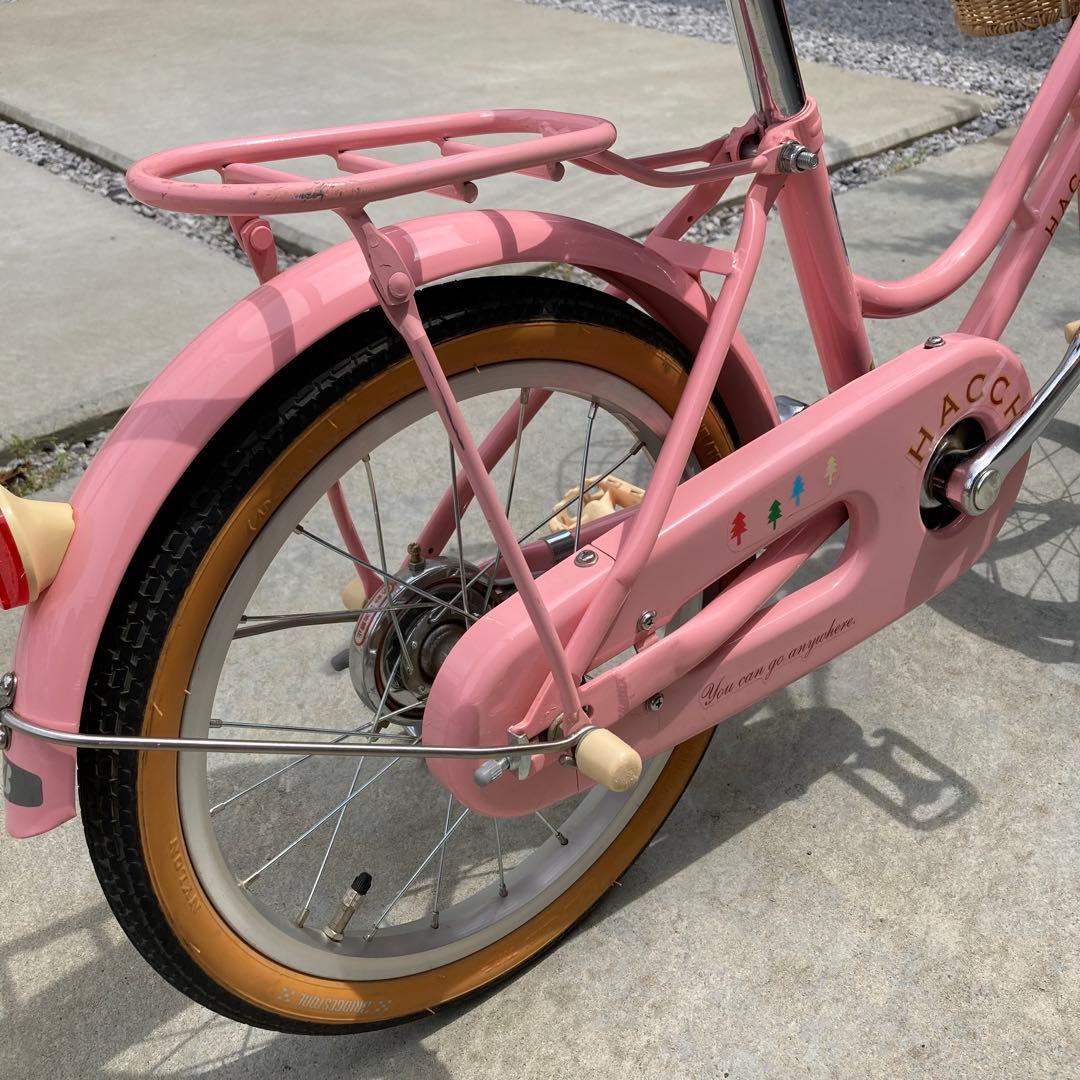 【引取限定】16インチ　キッズ自転車　ブリヂストン　ピンク　HACCHI ハッチ
