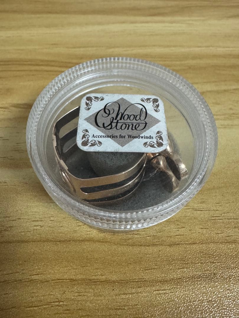 ウッドストーン ピンクゴールド B♭クラリネット リガチャー