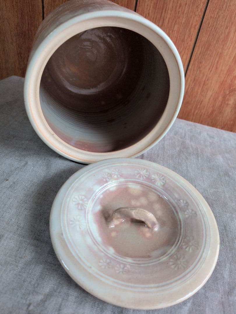 茶道具・水指し・陶器・御本・三島　抹茶