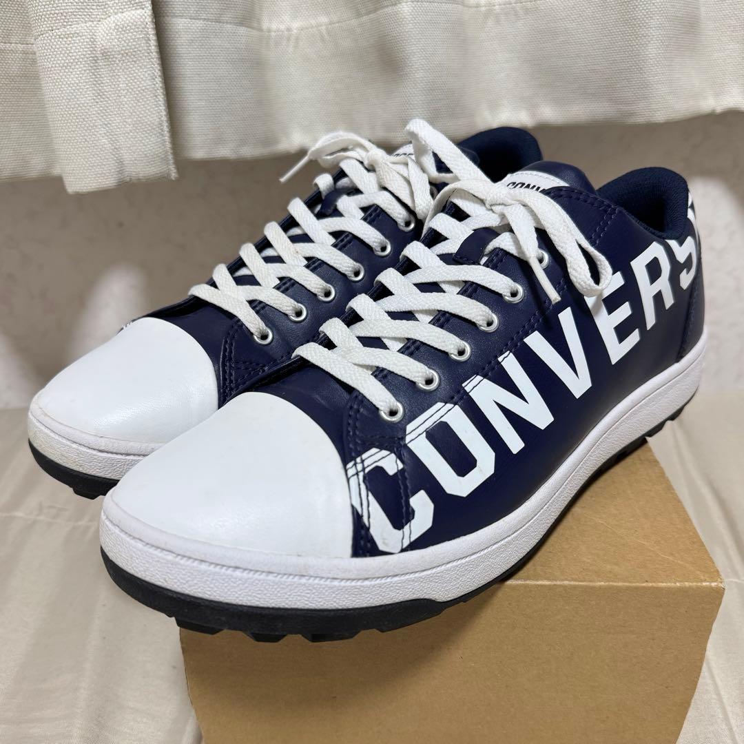 【極美品】コンバース ゴルフシューズ スパイクレス