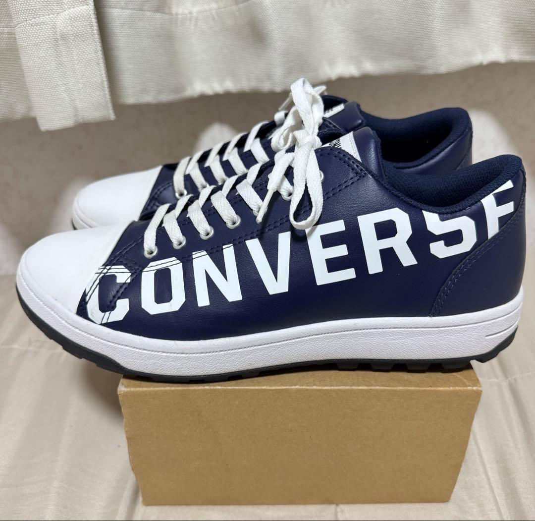 【極美品】コンバース ゴルフシューズ スパイクレス