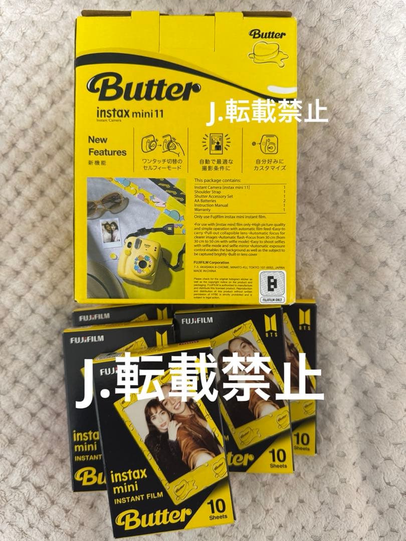 【新品未使用未開封】BTS チェキFUJIFILM instax mini 11