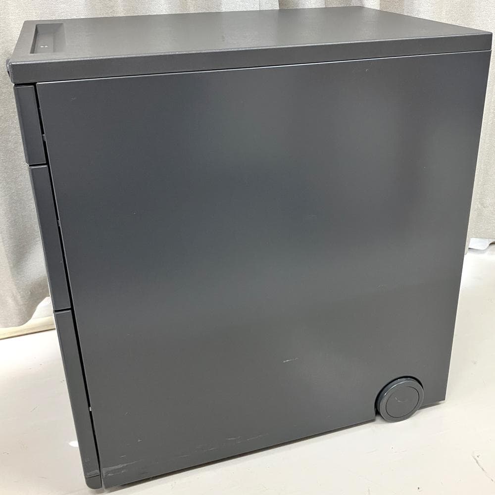 #2774-2　UCHIDA　スチールワゴン　サイドワゴン　デスクワゴン　鍵あり