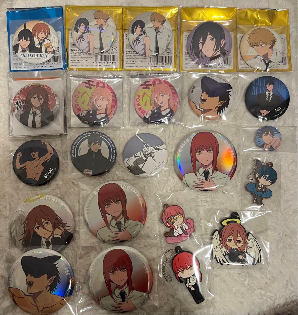 チェンソーマン グッズまとめ売り 缶バッジ アクスタ ポストカード 100点以上