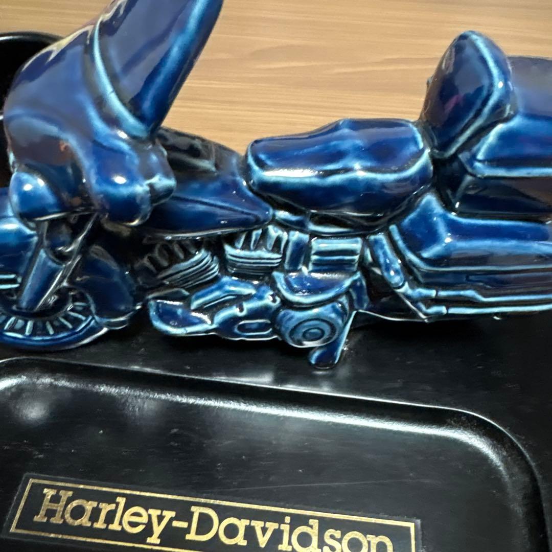 Harley-Davidson ハーレー　陶器　置物　筆立て