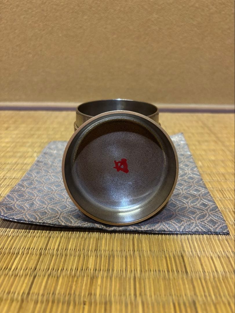 鵬雲斎　箱書　加賀蒔絵　岩倉隆弘峯　扇面大棗　棗　茶器　茶道具　山中塗