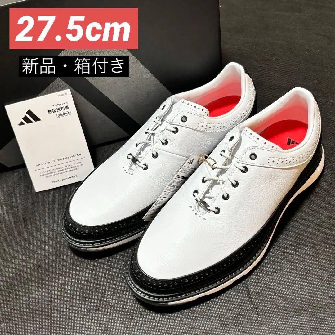 27.5cm adidas Golf MC80 ゴルフシューズ ID4750