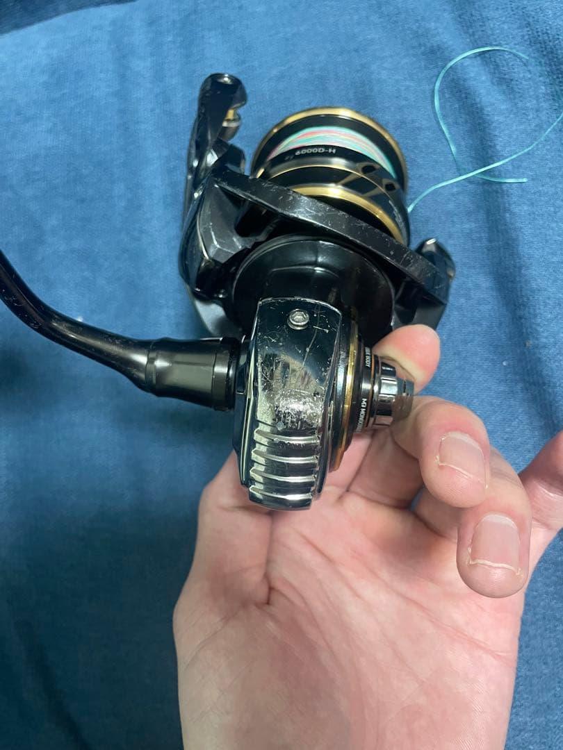 CALDIA SW 6000D-H マルチカラーリール