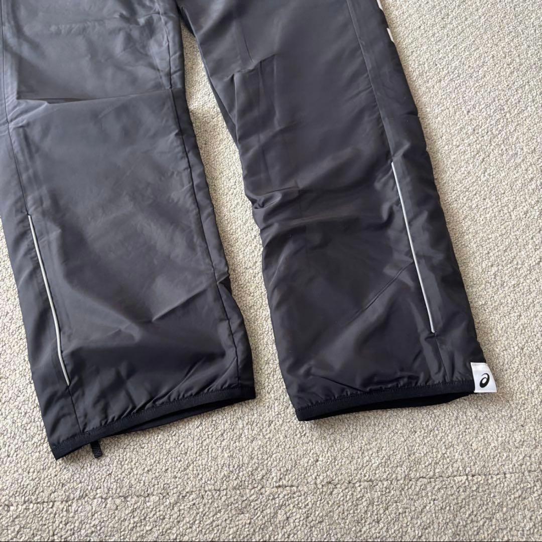 廃盤品！新品ASICS ウインドブレーカー 上下セット 黒ジャージ