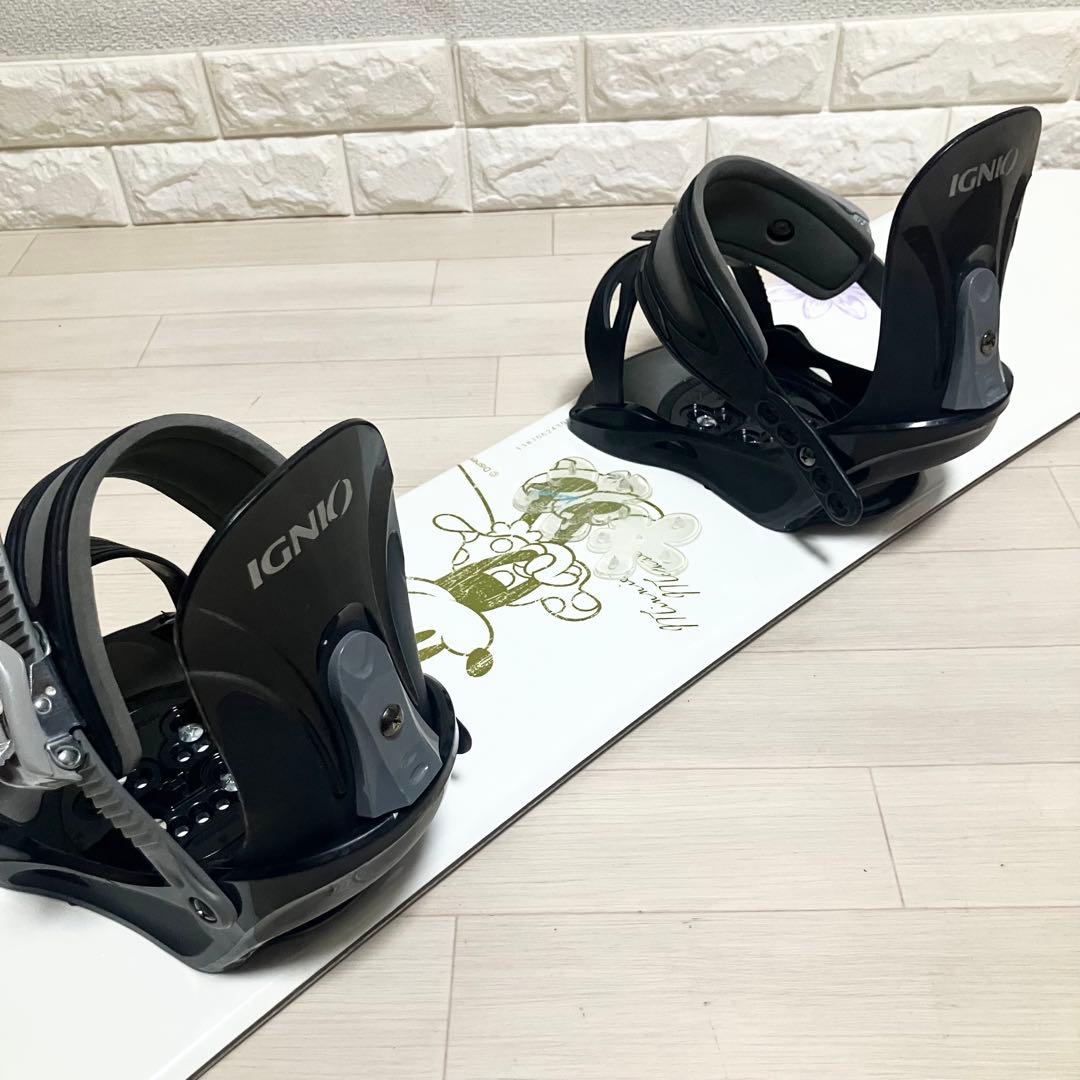 バック付/Hart&Disneyハートディズニーミニーマウス スノーボード138