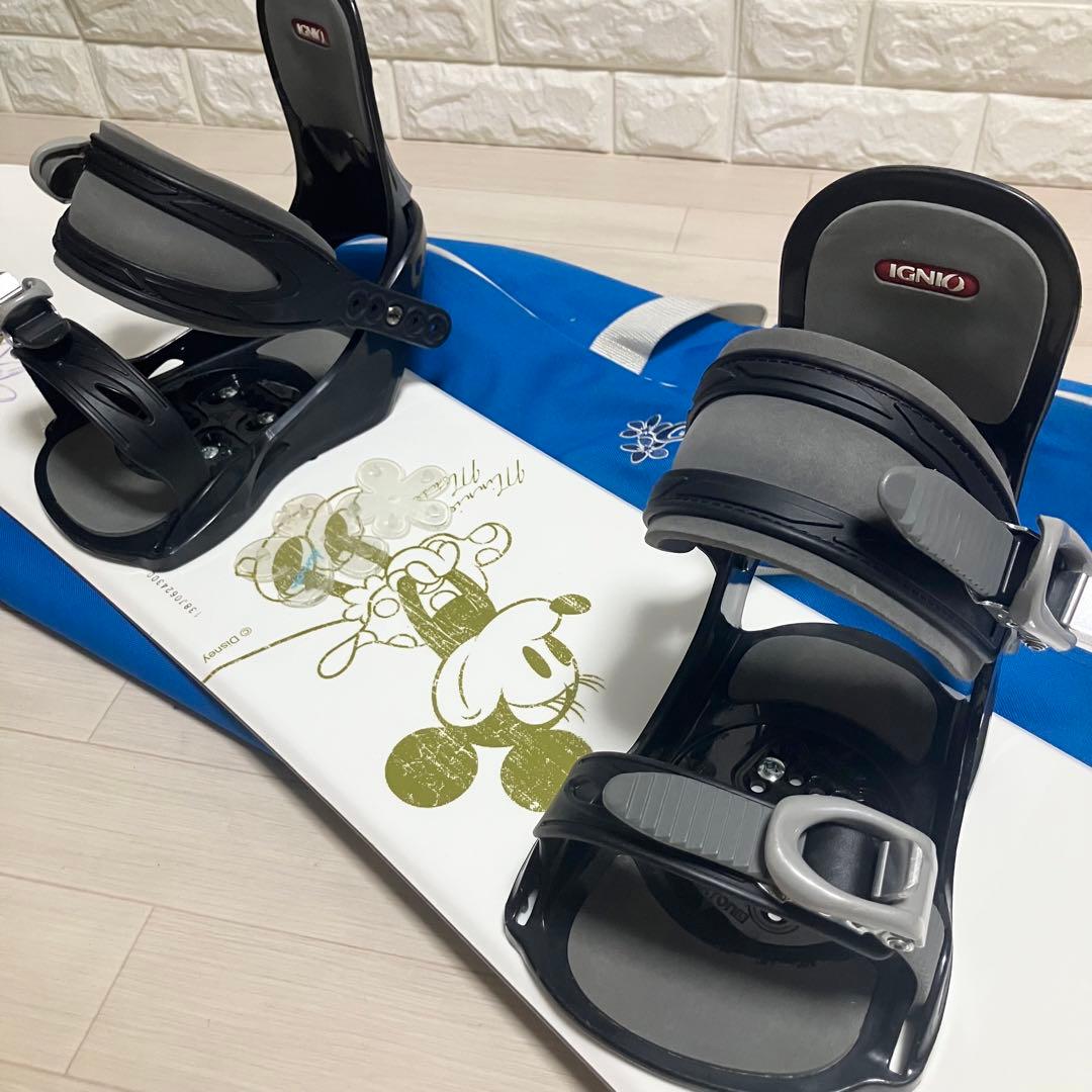 バック付/Hart&Disneyハートディズニーミニーマウス スノーボード138