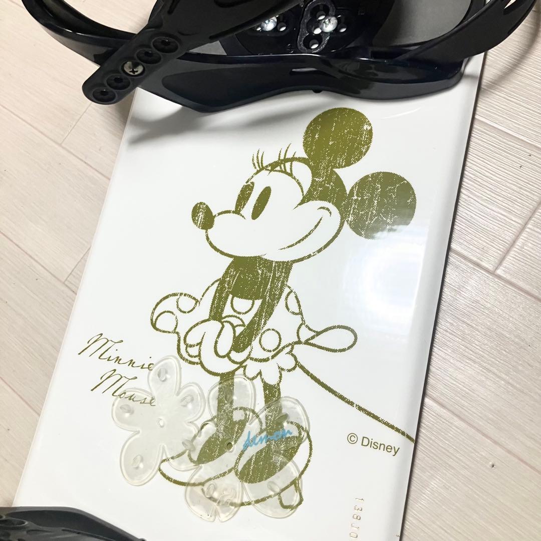 バック付/Hart&Disneyハートディズニーミニーマウス スノーボード138