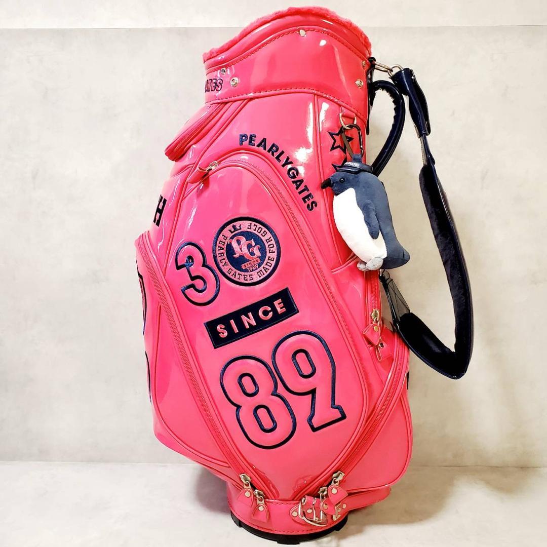 希少・激レア パーリーゲイツ 30周年限定 ゴルフバッグ ピンク キャディバッグ