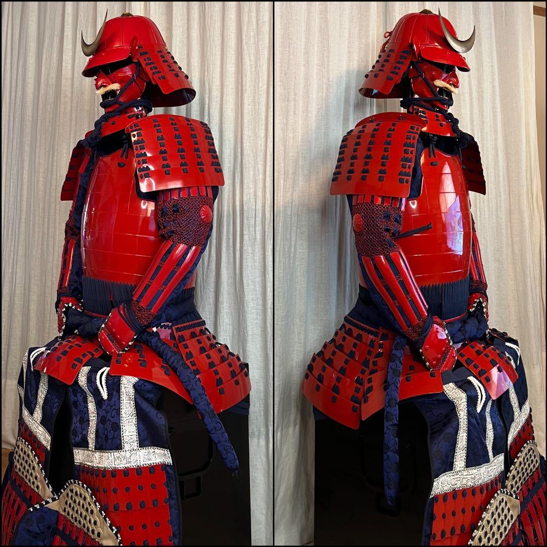 【期間限定値引き】【新品同様‼︎】丸武工房製 最新型【日本 甲冑】等身大 鎧 一式