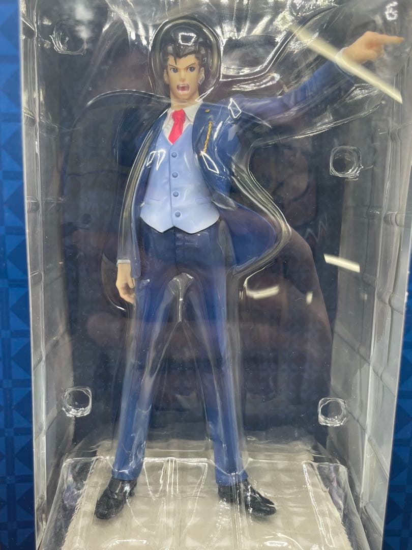 未開封 成歩堂龍一 逆転裁判5 1/10 スケール フィギュア 箱傷み