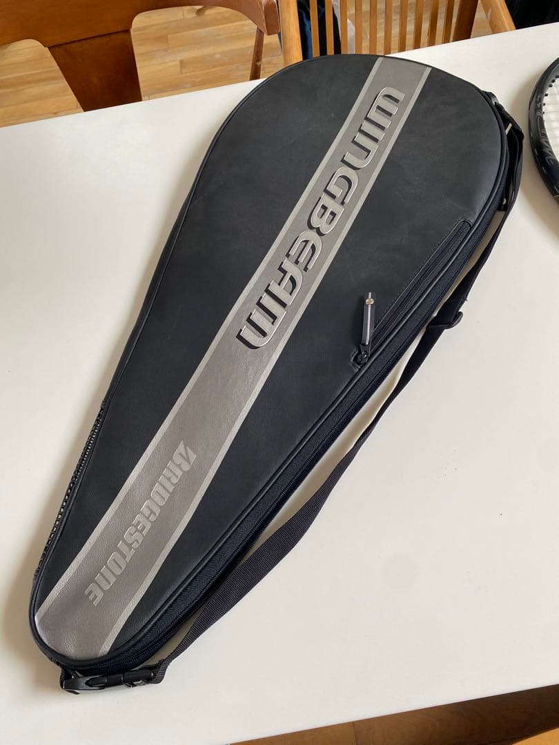 未使用 テニスラケット ブリヂストン ウィングビーム MD 35 ケース付き