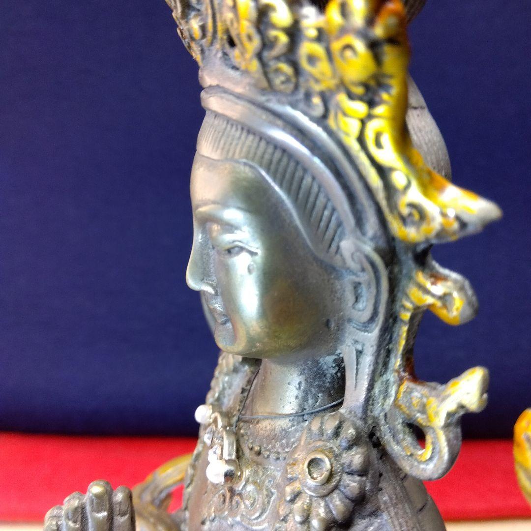 チベット仏像　四肩観世音菩薩