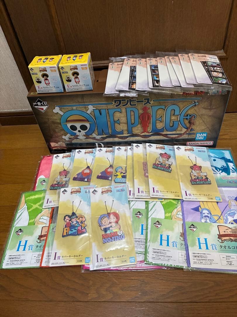 THE GIGANT NAME ギガントネーム ワンピース一番くじ D賞　セット
