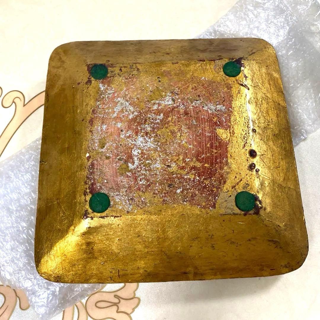 ヴィンテージ60sミッドセンチュリー灰皿トランプ彫刻