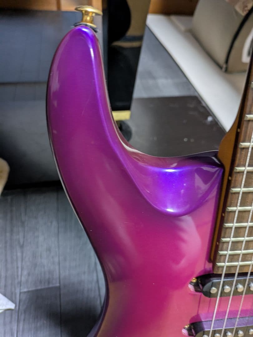 アリアプロⅡ　パープル エレキギター