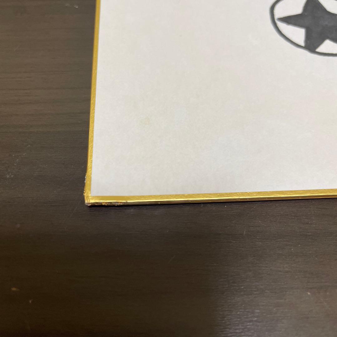 ONE PIECE ワンピース 直筆サイン色紙 当選品 尾田栄一郎 ルフィ