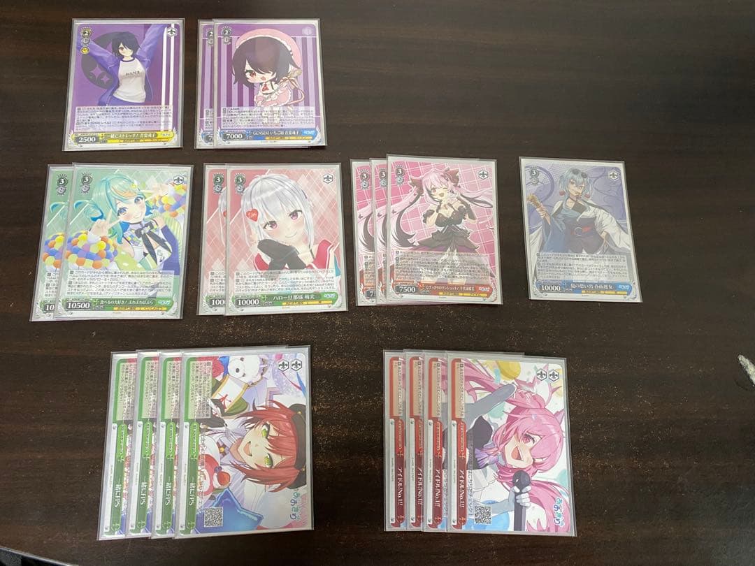 ヴァイスシュバルツ　あおぎり高校　デッキ