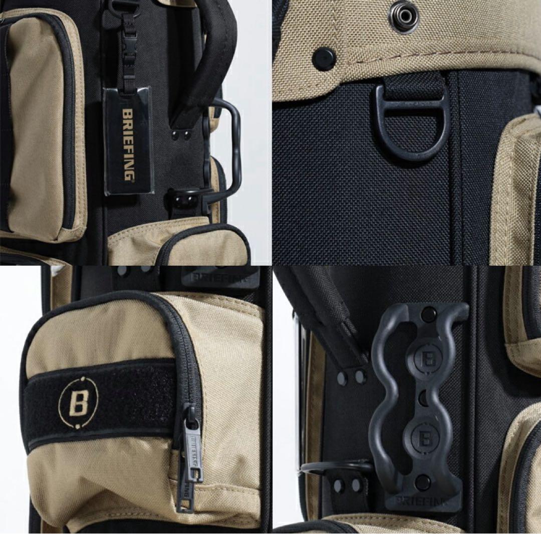 n*n様 ブリーフィング キャディバッグ 8.5型 CR-6 ヘッドカバーセット