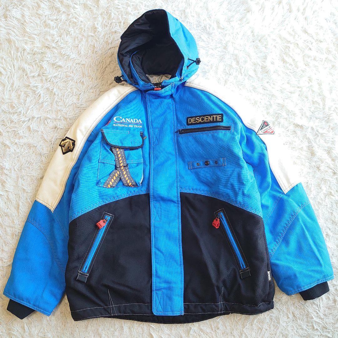 【レア】デサント  スキー スノボウェア セットアップ レトロ L