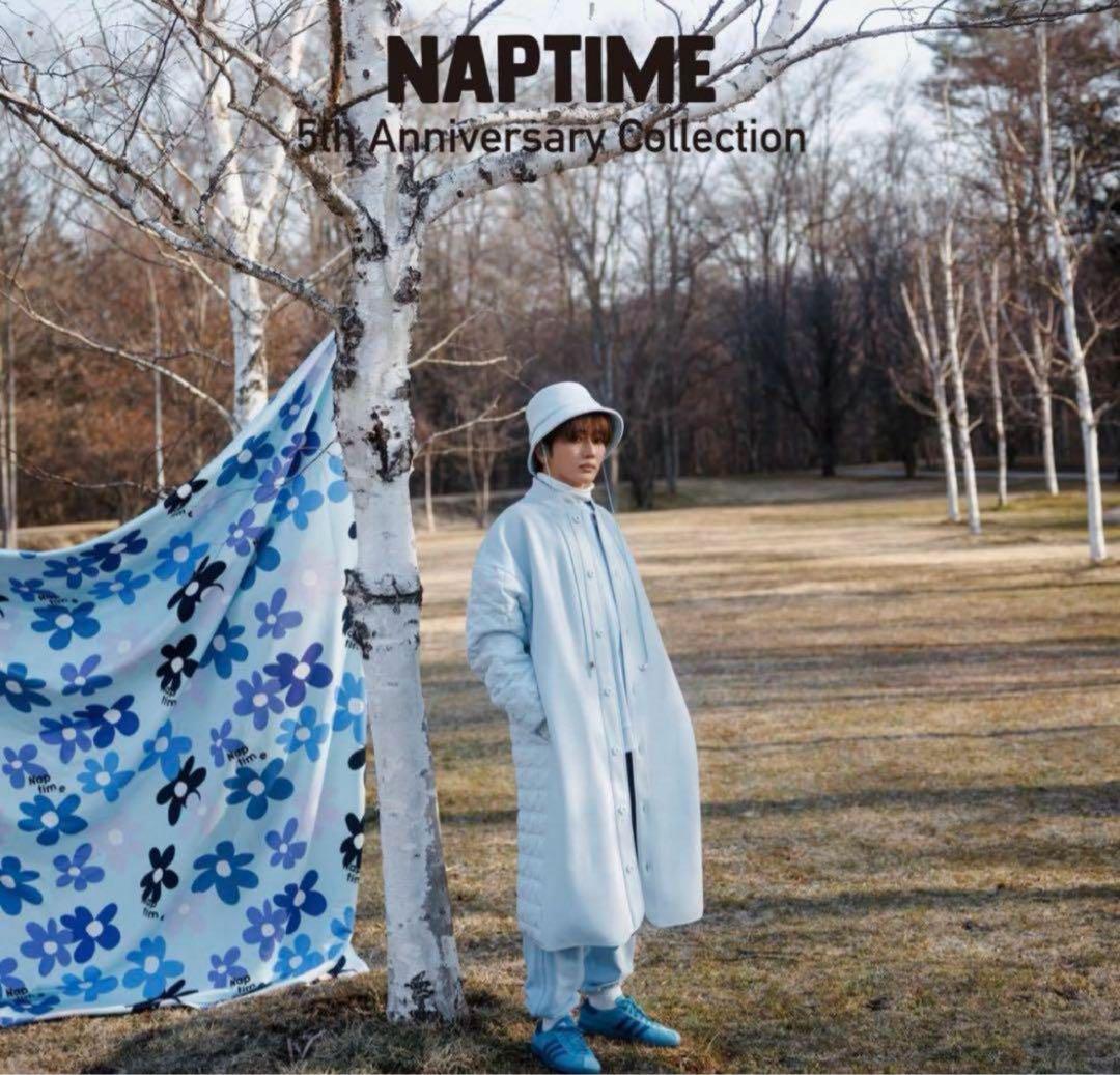 切替えコート ライトブルー naptime Nissy ナップタイム