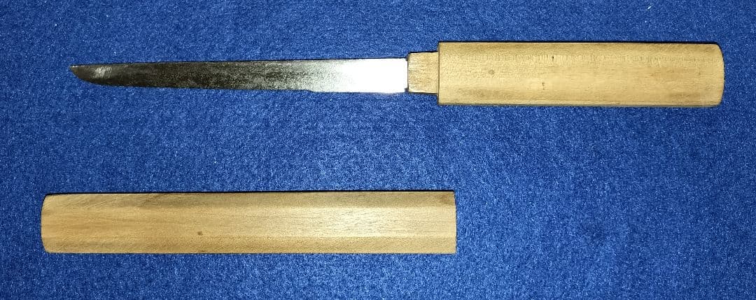 白鞘入り小刀　小刀　刀装具　残欠