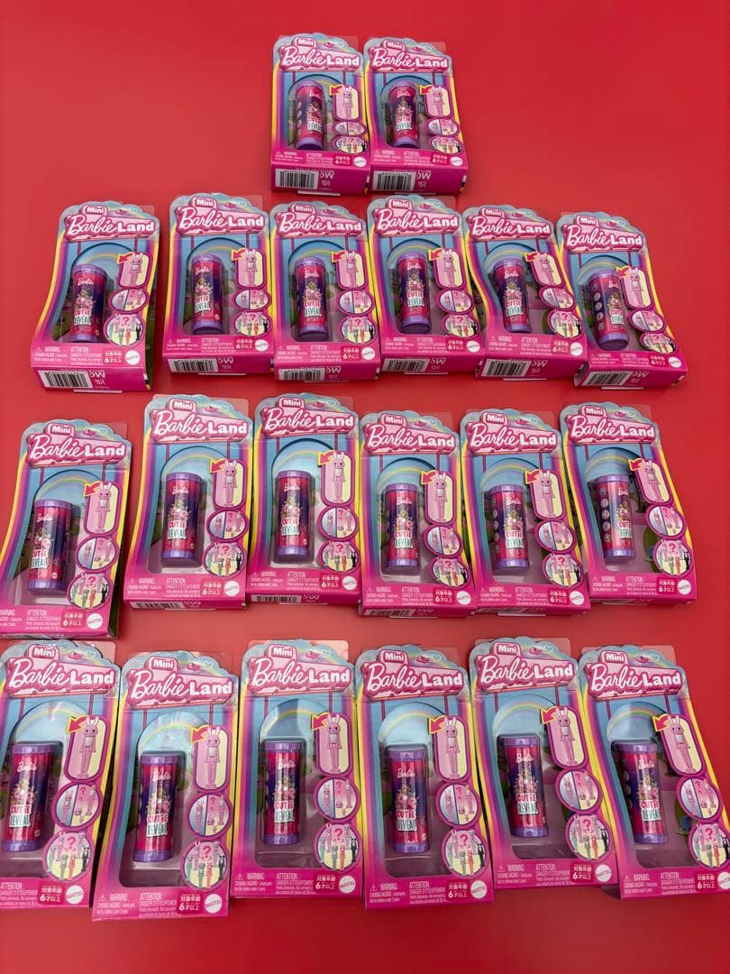 Mini Barbie Land Cutie Reveal 20個セット