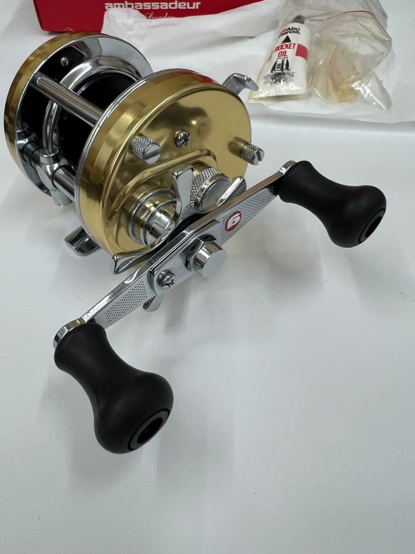 稀少 アブガルシア(Abu Garcia) アンバサダー 5501CS 左リール