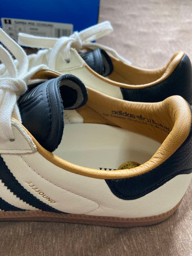 シューズ JJJJound adidasSambaOGOffWhiteCore Black