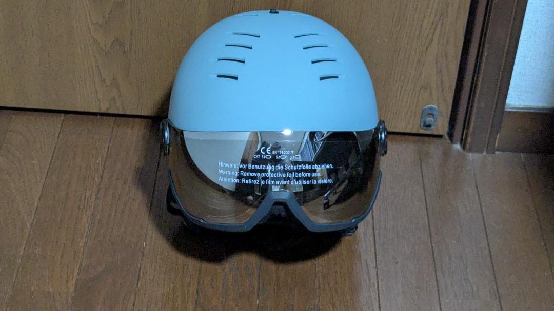 uvex スキーバイザー ヘルメット wanted visor 54-58cm