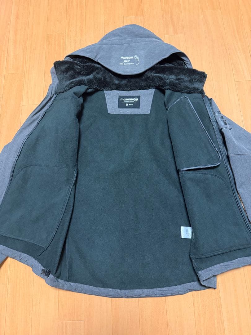 mazume フィッシングジャケット グレー