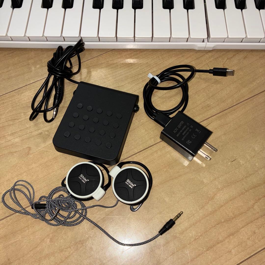 電子ピアノ キーボード 88鍵盤 コードレス 折りたたみ式 ON-THE-GO