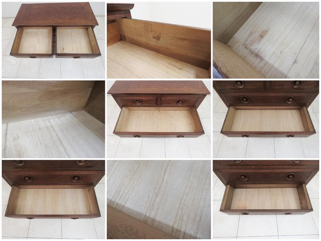 希少 吉田璋也 鳥取民藝 辰巳木工 整理タンス ヴィンテージ チェスト 検柳宗悦