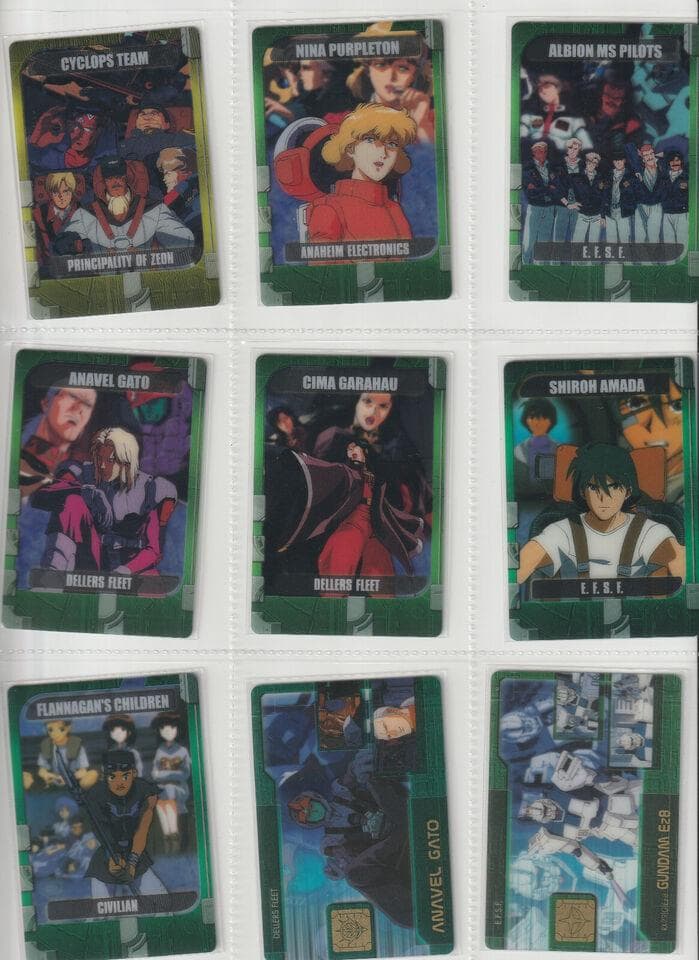 森永　ガンダム　ウェハースカード1弾 137枚