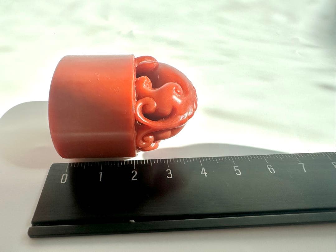 【螭虎】 古獣　美品　高級印材　篆刻　印石　ラオス　印石　水凍