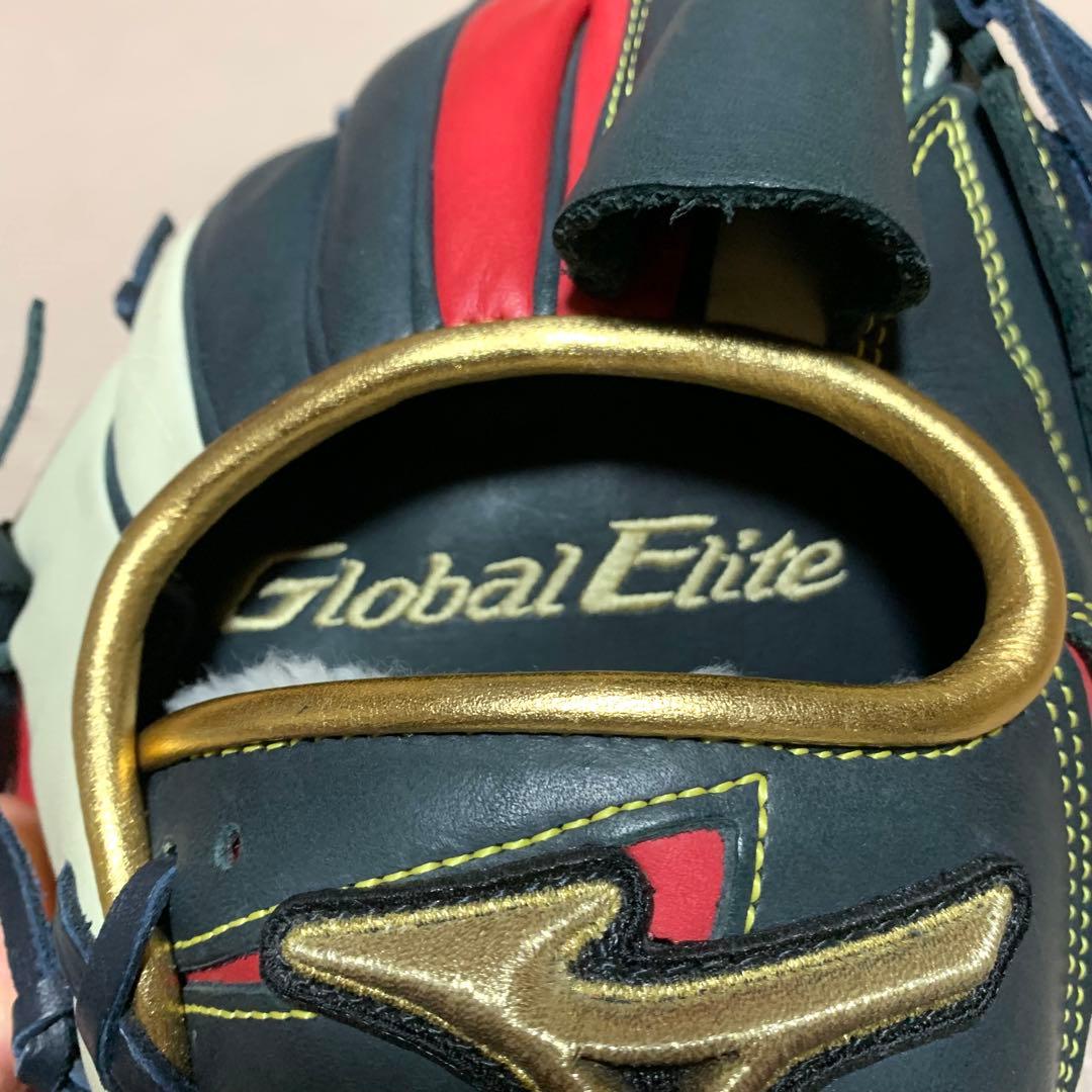 新品　グローバルエリート限定品　勝色コレクション 一般軟式　投手用グラブ