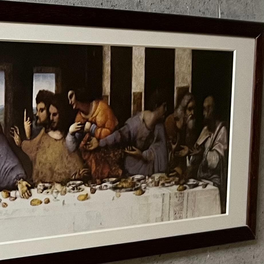 限定マット額装/レオナルド ダ ヴィンチ/最後の晩餐