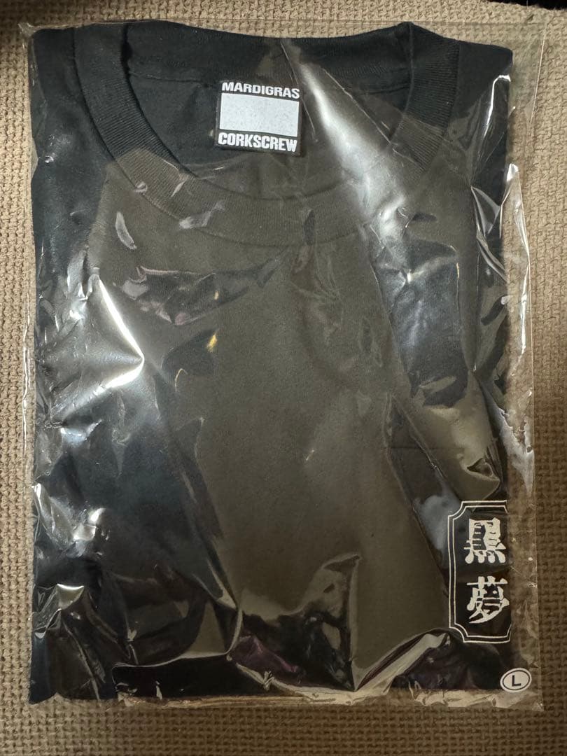 黒夢 Fes Crew Tシャツ Lサイズ