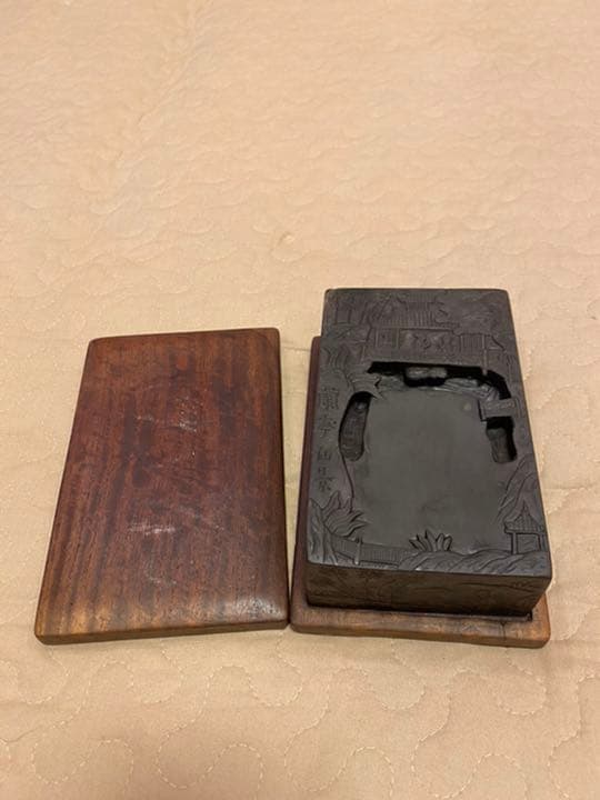 【再値下げ】硯　⑥【新品未使用】端渓硯（蘭亭硯）