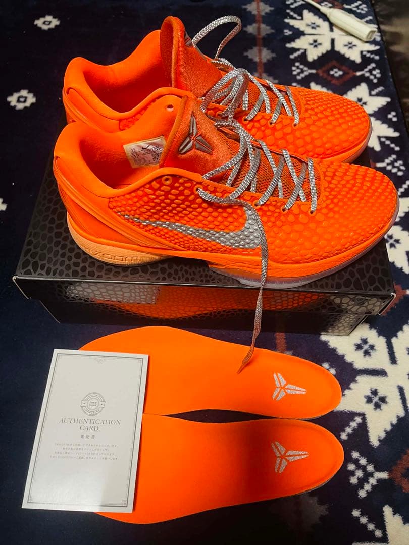 Nike Kobe シューズ オレンジ