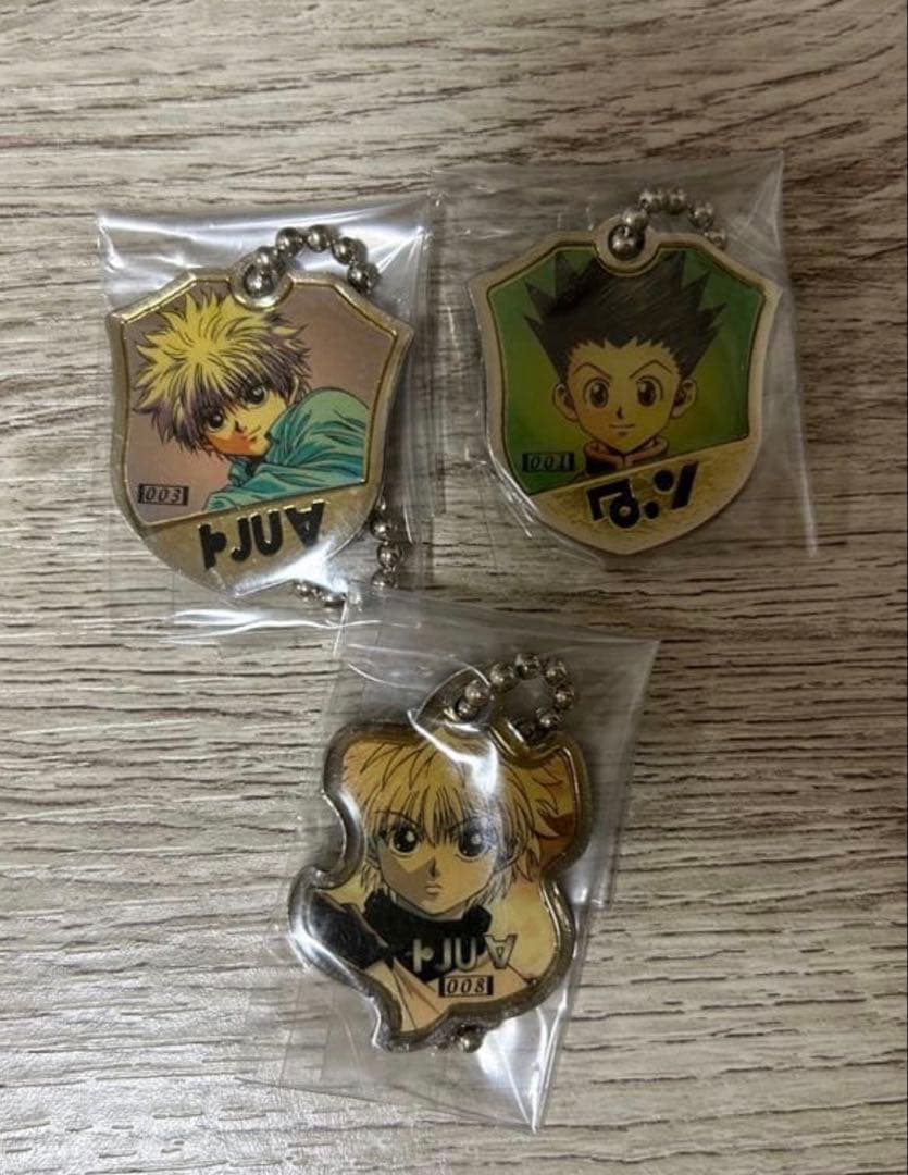 HUNTER × HUNTER メタルチャーム キーホルダー ビジュアルメタル