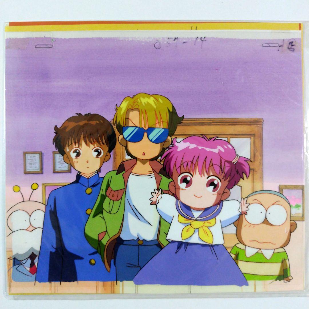 きんぎょ注意報 背景合致 セル画 5人 A15