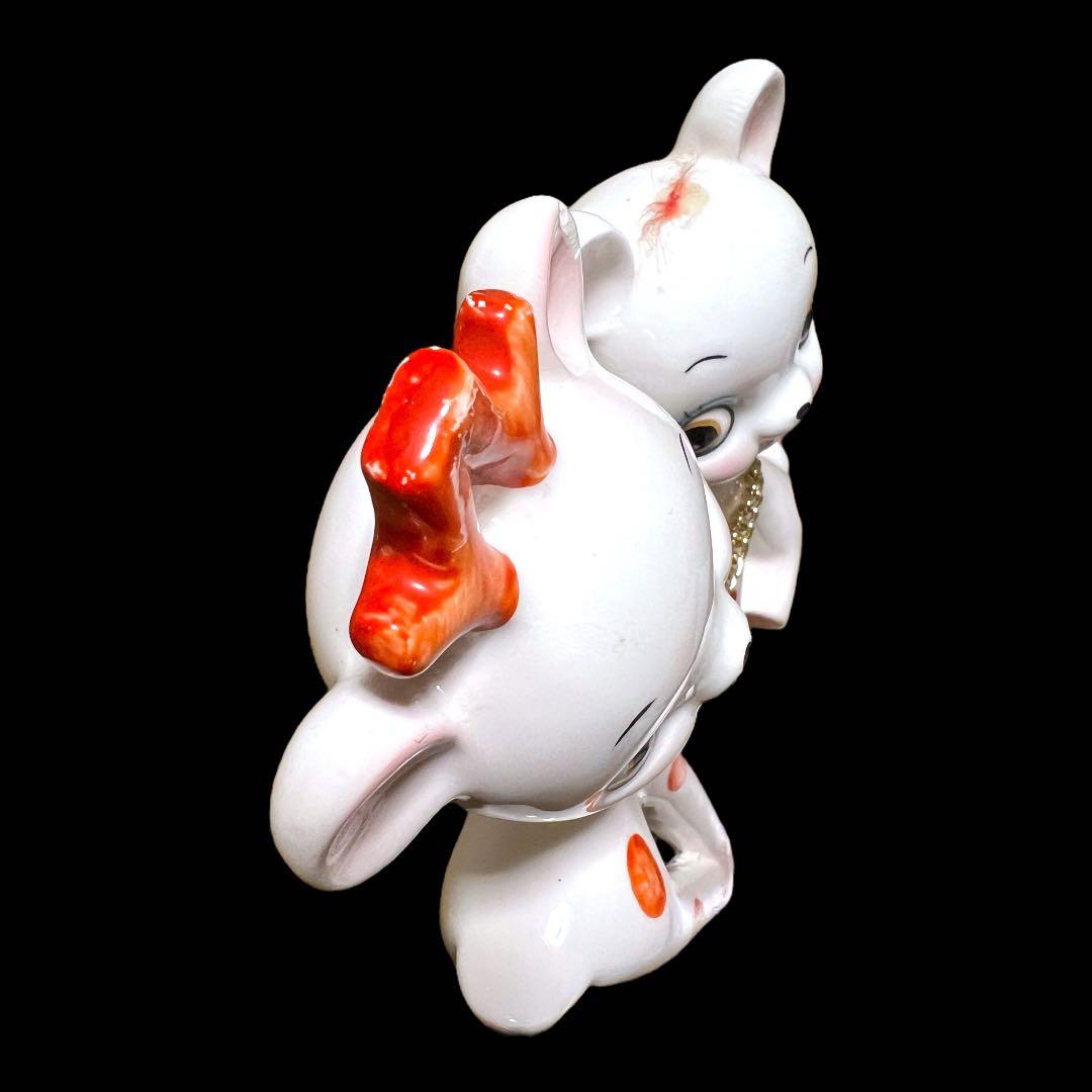 【限界価格！】《入手困難》昭和レトロ 内藤ルネ 陶器製バンビ親子セット 置物